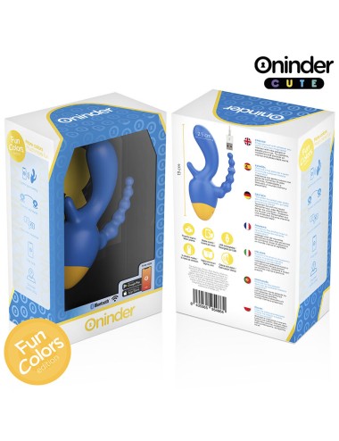 ONINDER CUTE - LOVE 3 SOME TRIPLE VIBRATOR - FREE WORLDWIDE APP