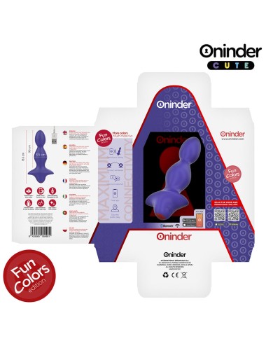 ONINDER CUTE - LOVE BUTT VIBRATING ANAL PLUG DILATOR - FREE WORLDWIDE APP