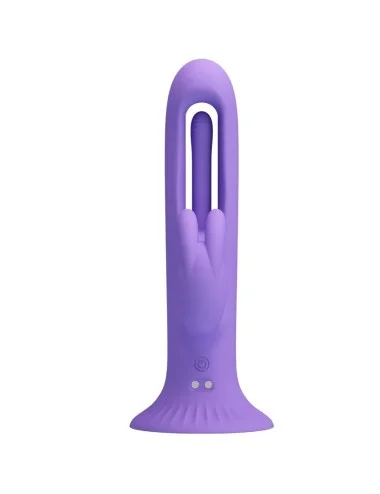 PRETTY LOVE - KILLMOULIS RABBIT VIBRATOR 12 VIBRATION MODES PURPLE