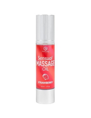 SECRETPLAY - STRAWBERRY MASSAGE OIL