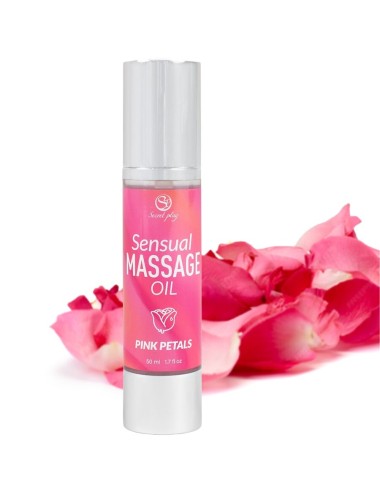 SECRETPLAY - PINK PETALS MASSAGE OIL