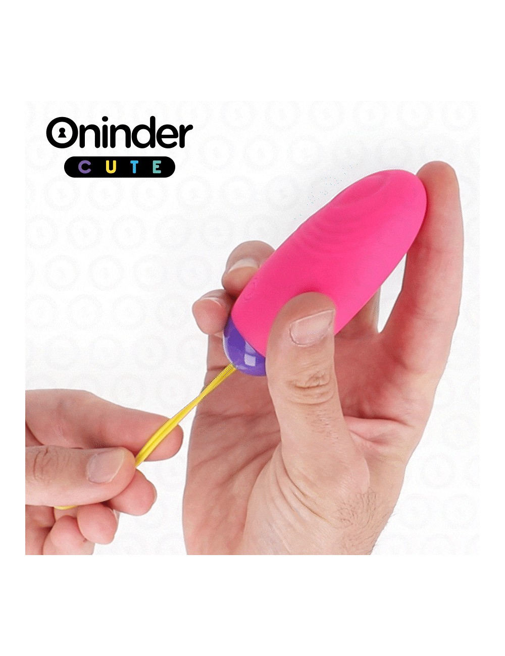 ONINDER CUTE - LOVE PLEASURE VIBRO-WAVE TAPPING SILICONE EGG - FREE WORLDWIDE APP ONINDER CUTE - LOVE PLEASURE VIBRO-WAVE TAPPING SILICONE EGG - FREE WORLDWIDE APP