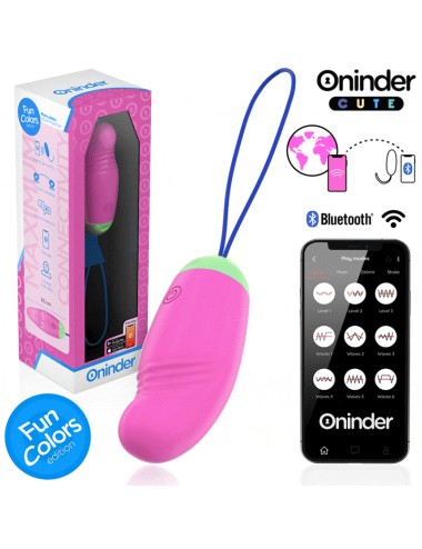 ONINDER CUTE - LOVE PLEASURE VIBRO-ROTATING EGG 360 SILICONE - FREE WORLDWIDE APP