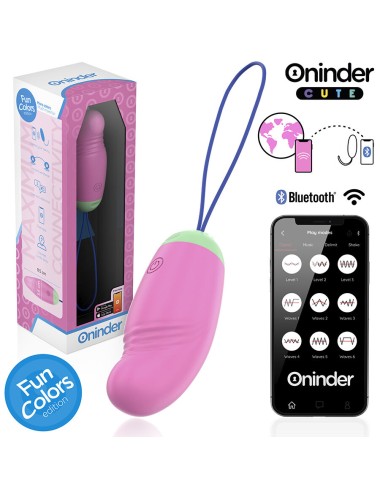 ONINDER CUTE - LOVE PLEASURE VIBRO-ROTATING EGG 360 SILICONE - FREE WORLDWIDE APP