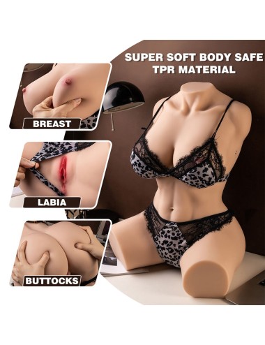 XISE - MURIEL FEMALE REALISTIC TORSO WITH THRUSTING 55 CM