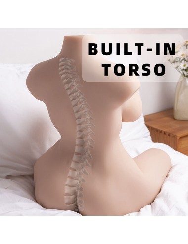 XISE - TIDY FEMALE REALISTIC TORSO WITH THRUSTING 71 CM