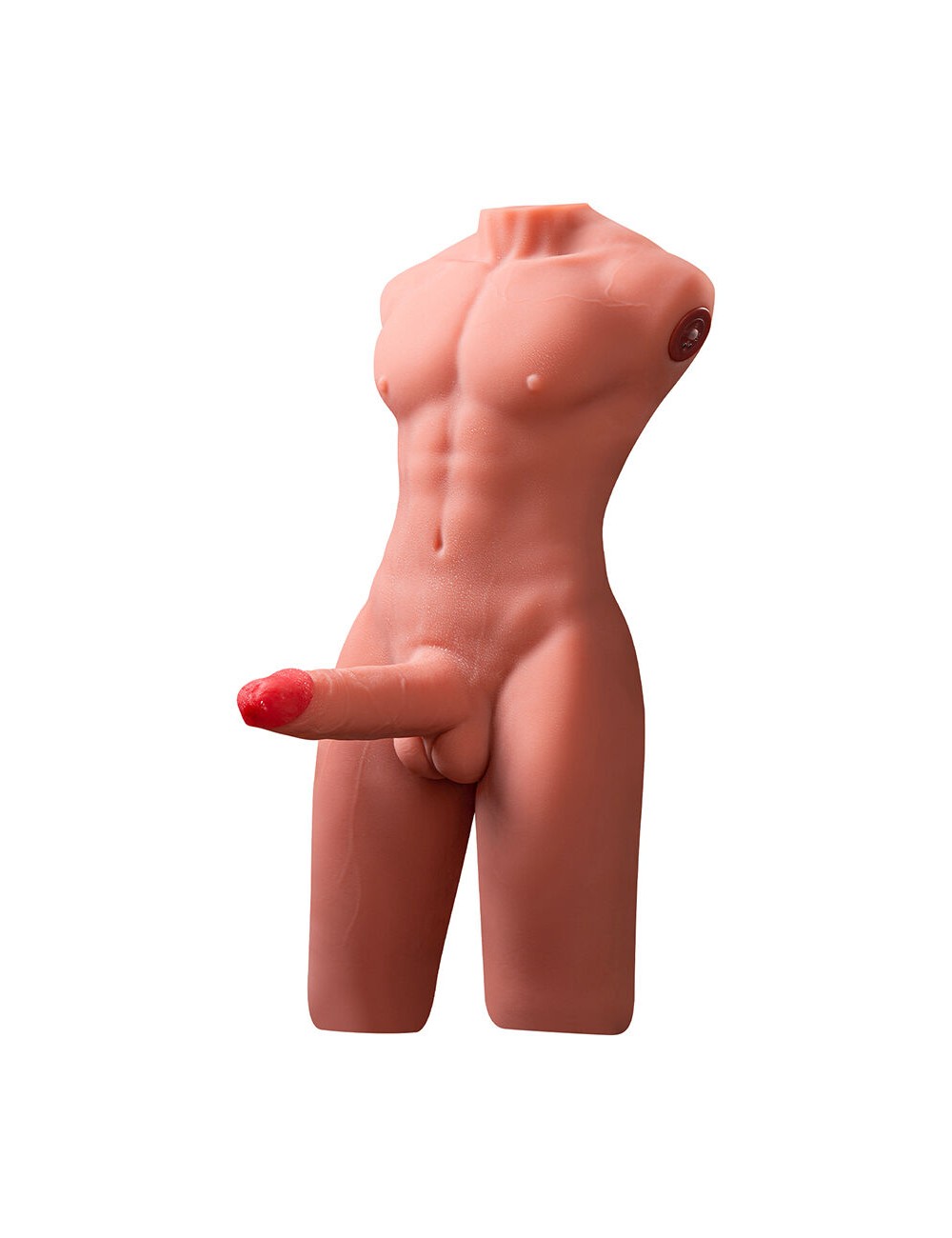 XISE - JASON HALF BODY REALISTIC MALE TORSO WITH THRUSTING AND VIBRATION 55 CM XISE - JASON HALF BODY REALISTIC MALE TORSO WITH THRUSTING AND VIBRATION 55 CM