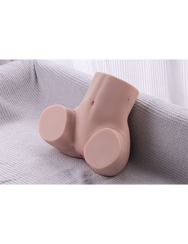 XISE - GINA MULTIPOSITION REALISTIC VAGINA MASTURBATOR WITH VIBRATION AND REMOTE CONTROL