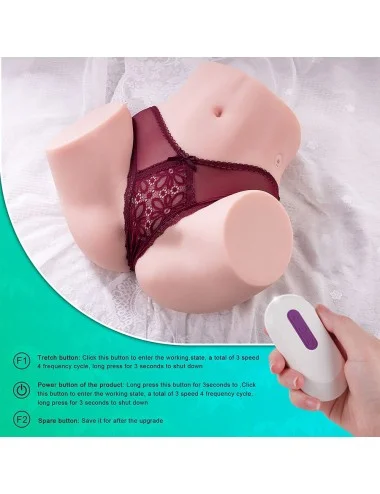 XISE - MARISA MULTIPOSITION REALISTIC VAGINA  MASTURBATOR WITH THRUSTING