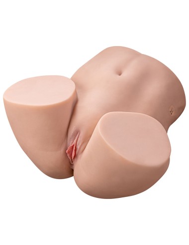 XISE - ETHEL THRUSTING REALISTIC VAGINA MASTURBATOR WITH MULTI-POSITION VIBRATION