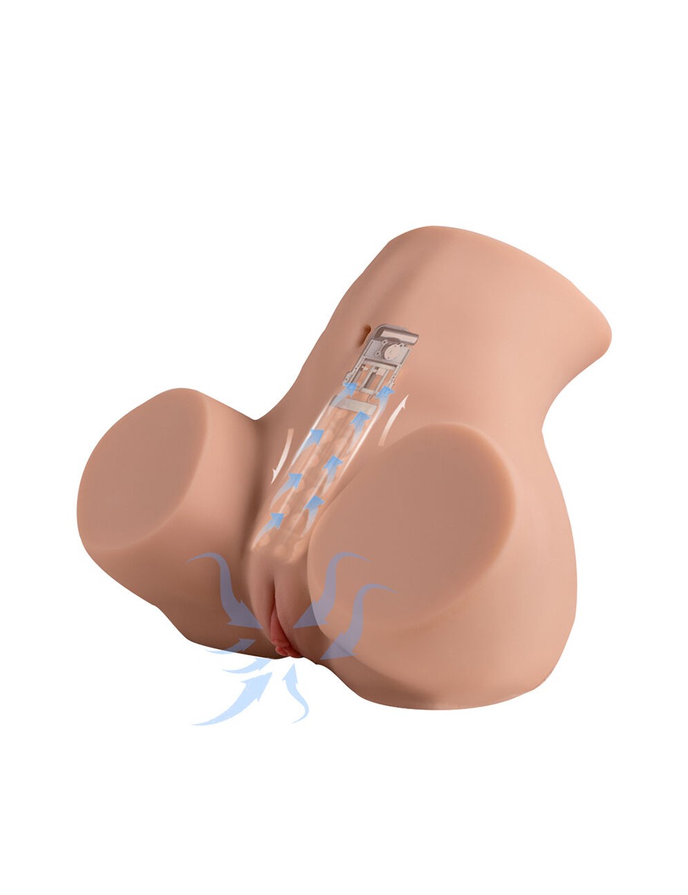 XISE - DANAE THRUSTING REALISTIC VAGINA MASTUBADOR WITH MULTI-POSITION VIBRATION XISE - DANAE THRUSTING REALISTIC VAGINA MASTUBADOR WITH MULTI-POSITION VIBRATION