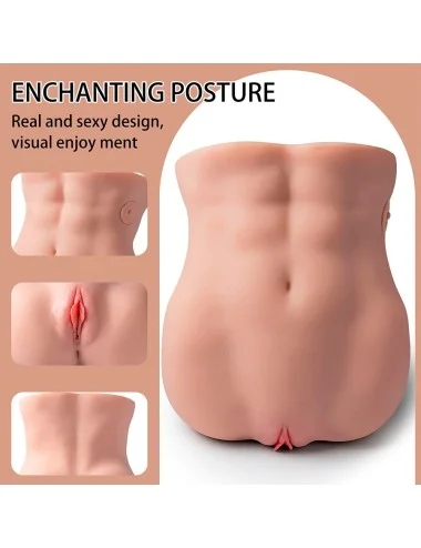 XISE - LYDIA FEMALE VAGINA MASTURBATOR WITH THRUSTING 25 CM