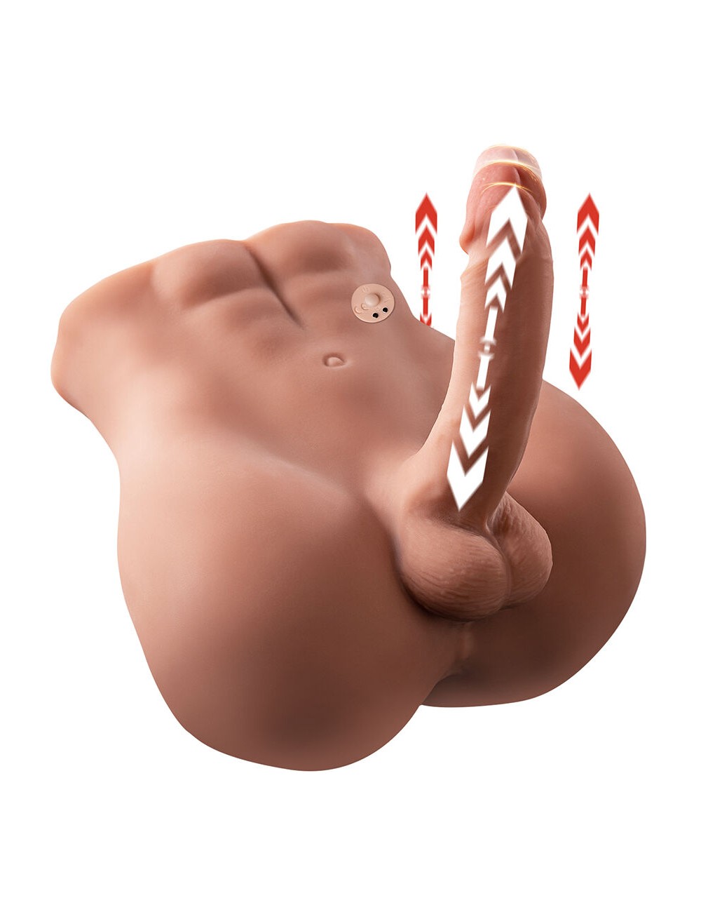 XISE - BERTLETT DILDO ASS REALISTIC DILDO AND ANUS MASTURBATOR FRONT POSITION WITH THRUSTING 18 CM XISE - BERTLETT DILDO ASS REALISTIC DILDO AND ANUS MASTURBATOR FRONT POSITION WITH THRUSTING 18 CM