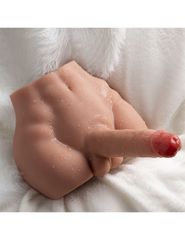 XISE - PEEL DILDO ASS REALISTIC DILDO MASTURBATOR FRONT POSITION WITH THRUSTING 17.5 CM