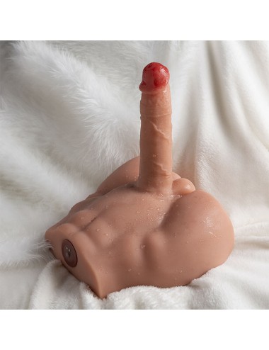 XISE - PEEL DILDO ASS REALISTIC DILDO MASTURBATOR FRONT POSITION WITH THRUSTING 17.5 CM