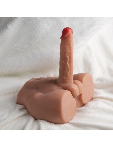 XISE - PEEL DILDO ASS REALISTIC DILDO MASTURBATOR FRONT POSITION WITH THRUSTING 17.5 CM