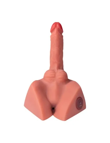XISE - MICHAEL REALISTIC DILDO AND ANUS MASTURBATOR WITH THRUSTING 15 CM