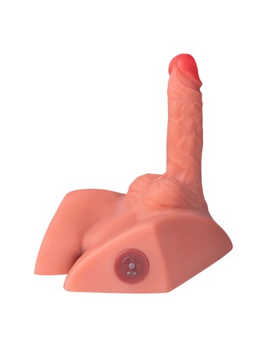 XISE - MICHAEL REALISTIC DILDO AND ANUS MASTURBATOR WITH THRUSTING 15 CM