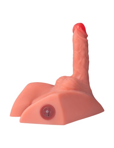 XISE - MICHAEL REALISTIC DILDO AND ANUS MASTURBATOR WITH THRUSTING 15 CM