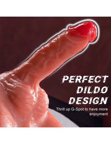 XISE - MICHAEL REALISTIC DILDO AND ANUS MASTURBATOR WITH THRUSTING 15 CM
