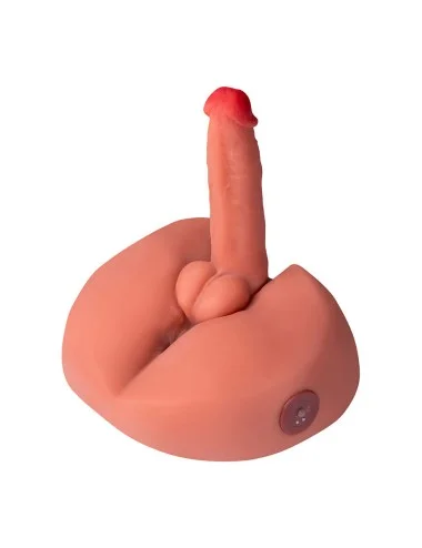 XISE - HONEY REALISTIC DILDO MASTURBATOR WITH VIBRATION 25 CM