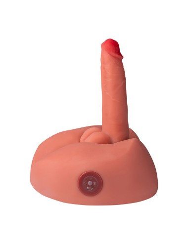 XISE - HONEY REALISTIC DILDO MASTURBATOR WITH VIBRATION 25 CM