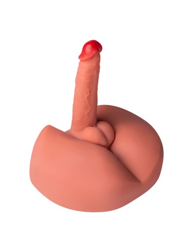 XISE - HONEY REALISTIC DILDO MASTURBATOR WITH VIBRATION 25 CM