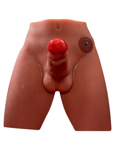 XISE - JASON REALISTIC DILDO MASTURBATOR WITH THRUSTING AND VIBRATION 17 CM