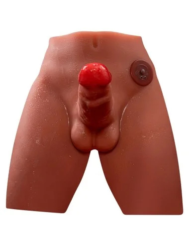 XISE - JASON REALISTIC DILDO MASTURBATOR WITH THRUSTING AND VIBRATION 17 CM