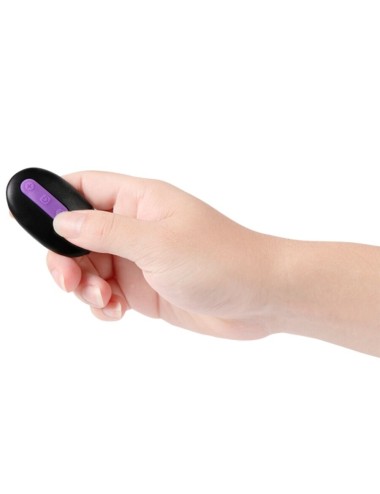 SHEQU - JULIAN DILDO AND CLITORIS STIMULATOR WITH VIBRATION AND REMOTE CONTROL 16 CM