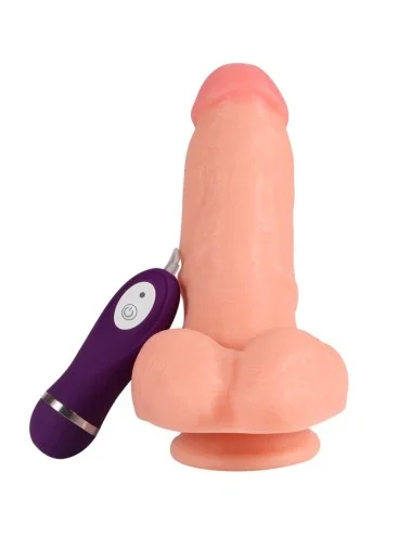 SHEQU - RED EAGLE VIBRATOR DILDO WITH REMOTE CONTROL 17 CM