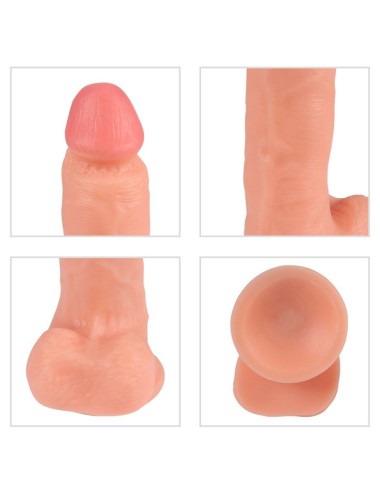 SHEQU - IRON DRAGON VIBRATOR DILDO WITH REMOTE CONTROL 17.5 CM
