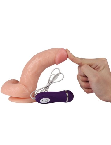 SHEQU - KASSADIN VIBRATOR DILDO WITH REMOTE CONTROL 17.5 CM