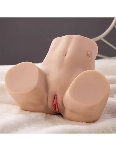 XISE - MAYA SUCKING REALISTIC VAGINA AND ANUS MASTURBATOR WITH VIBRATION AND STIMULATING WAVES 4.5 KG
