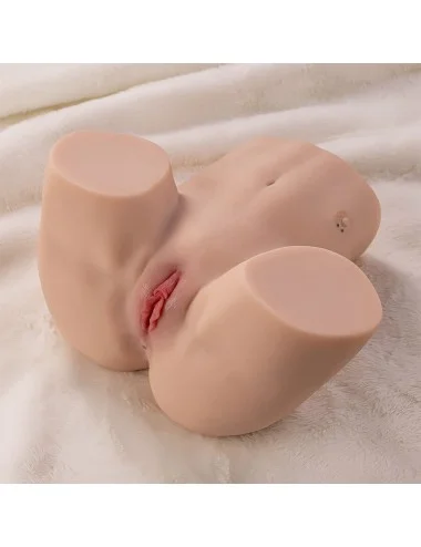 XISE - MAYA SUCKING REALISTIC VAGINA AND ANUS MASTURBATOR WITH VIBRATION AND STIMULATING WAVES 4.5 KG
