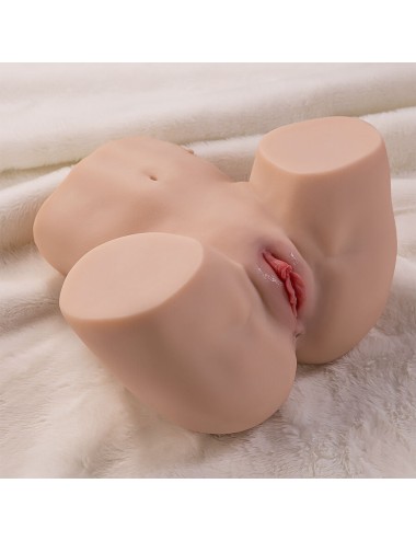 XISE - MAYA SUCKING REALISTIC VAGINA AND ANUS MASTURBATOR WITH VIBRATION AND STIMULATING WAVES 4.5 KG