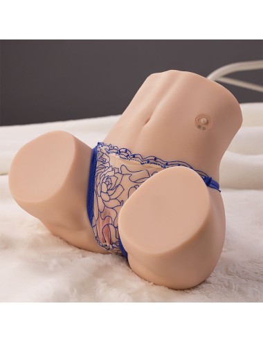 XISE - MAYA SUCKING REALISTIC VAGINA AND ANUS MASTURBATOR WITH VIBRATION AND STIMULATING WAVES 4.5 KG