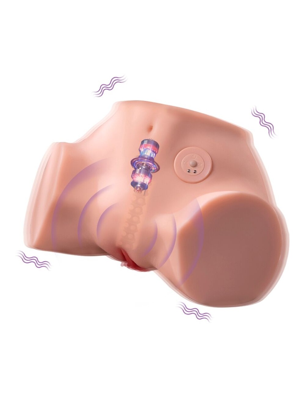 XISE - FENNIE SHAKING REALISTIC MULTIPOSITION VAGINA AND ANUS MASTURBATOR WITH VIBRATION XISE - FENNIE SHAKING REALISTIC MULTIPOSITION VAGINA AND ANUS MASTURBATOR WITH VIBRATION