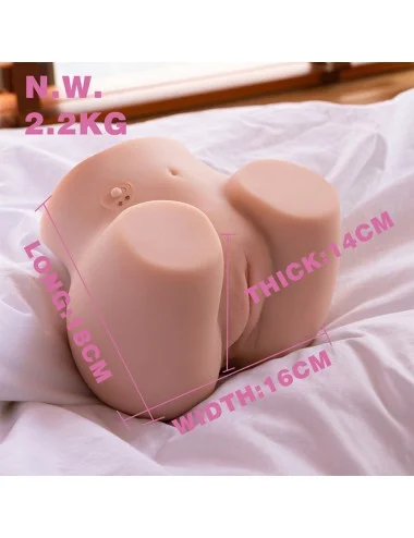 XISE - CONNIE BACK MASTURBATOR VAGINA AND ANUS REALISTIC MULTIPOSITION WITH VIBRATION