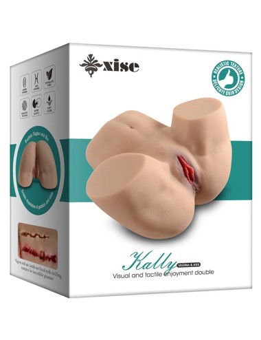 XISE - KALLY REALISTIC MULTIPOSITION VAGINA AND ANUS MASTURBATOR