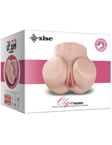 XISE - OLGA REALISTIC MULTIPOSITION VAGINA AND ANUS MASTURBATOR