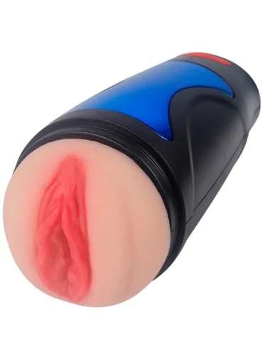 SHEQU - RENEE SQUEEZABLE VAGINA MASTURBATOR WITH VIBRATION IN CASE