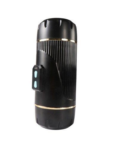SHEQU - KAY DOUBLE MASTURBATOR WITH DUAL MOUTH AND VAGINA VIBRATION