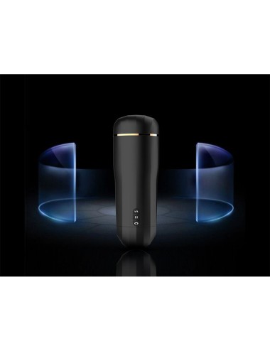 SHEQU - SNOW VAGINA MASTURBATOR WITH VIBRATION AND STIMULATING WAVES