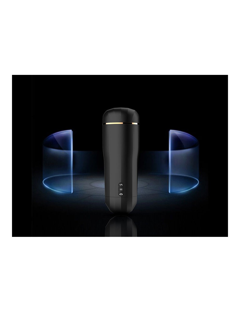 SHEQU - SNOW VAGINA MASTURBATOR WITH VIBRATION AND STIMULATING WAVES