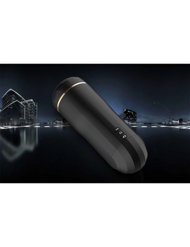 SHEQU - SNOW VAGINA MASTURBATOR WITH VIBRATION AND STIMULATING WAVES