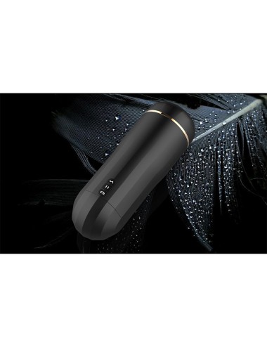 SHEQU - SNOW VAGINA MASTURBATOR WITH VIBRATION AND STIMULATING WAVES