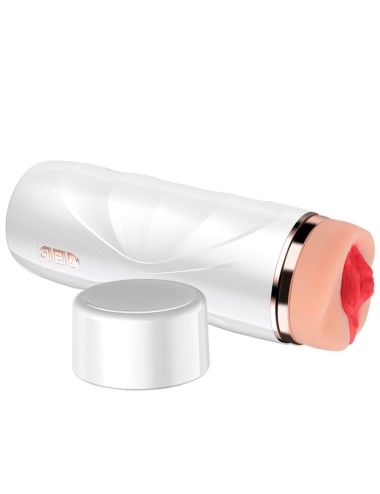 SHEQU - RILEY VAGINA MASTURBATOR WITH VIBRATION AND STIMULATING WAVES