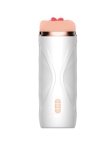 SHEQU - RILEY VAGINA MASTURBATOR WITH VIBRATION AND STIMULATING WAVES