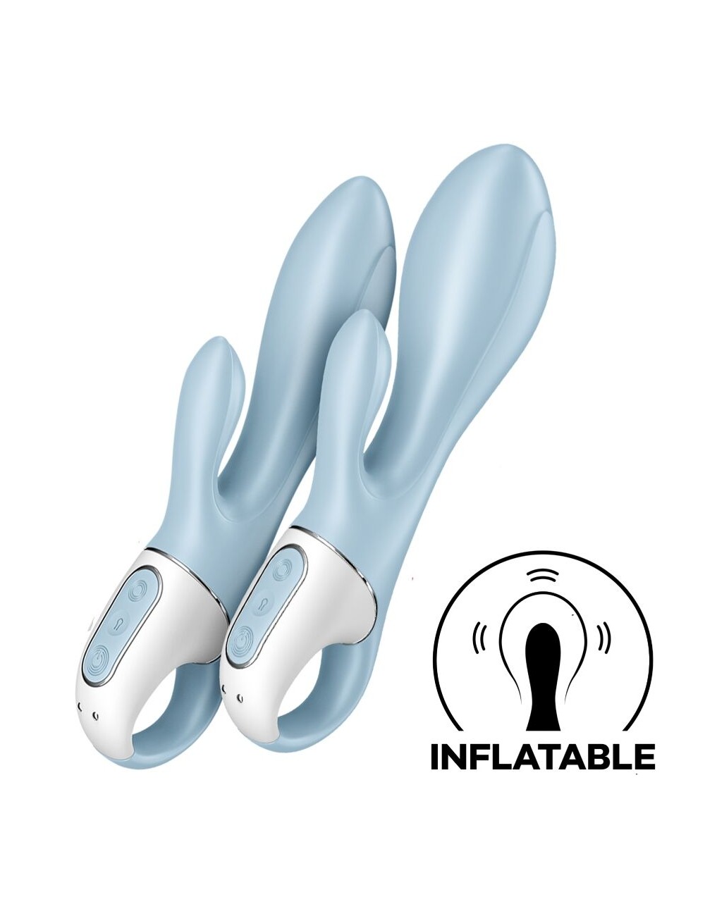 SATISFYER - AIR PUMP BUNNY 1 INFLATABLE RABBIT VIBRATOR BLUE SATISFYER - AIR PUMP BUNNY 1 INFLATABLE RABBIT VIBRATOR BLUE
